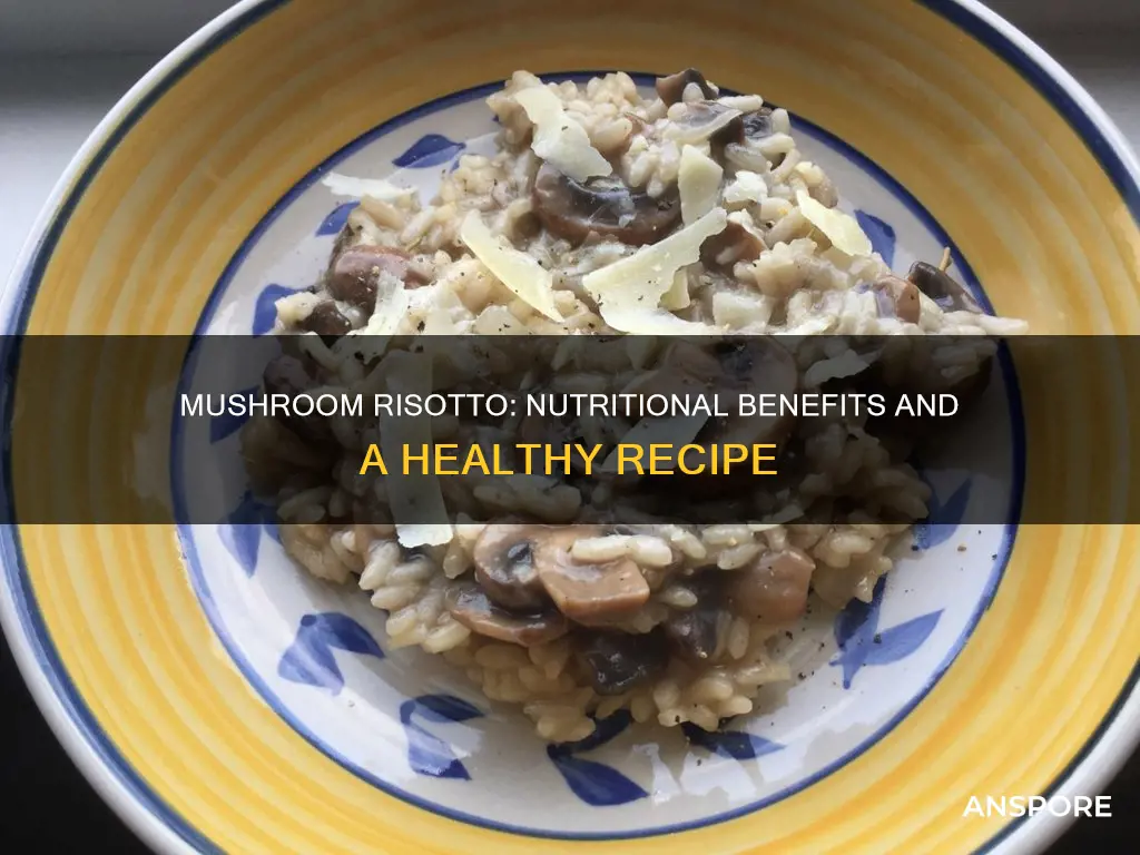 how healthy is mushroom risotto