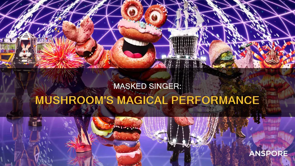 how is mushroom on masked singer