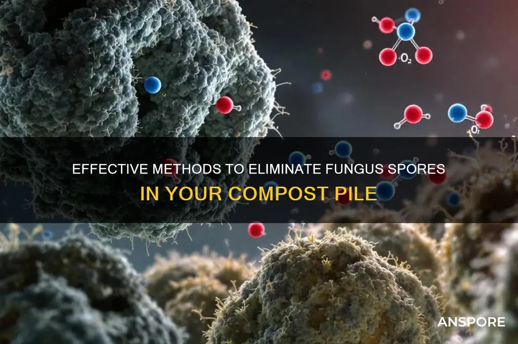 how kill fungus spores in compost