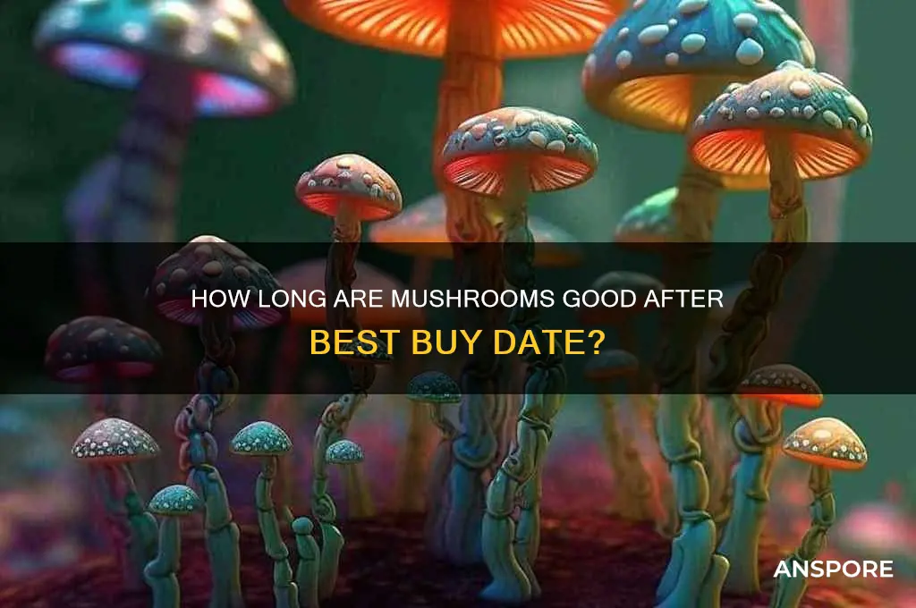 how long after best buy date mushrooms good