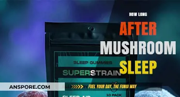 Mushroom Sleep Cycles: Understanding Post-Consumption Rest and Recovery Time