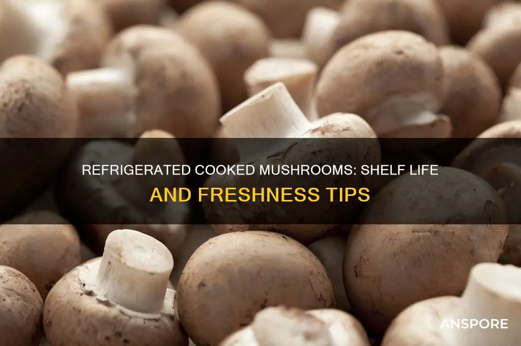 how long are cookes mushrooms good for in the refrigerator