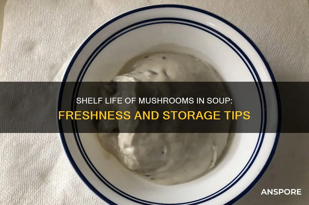 how long are mushrooms good for in souo