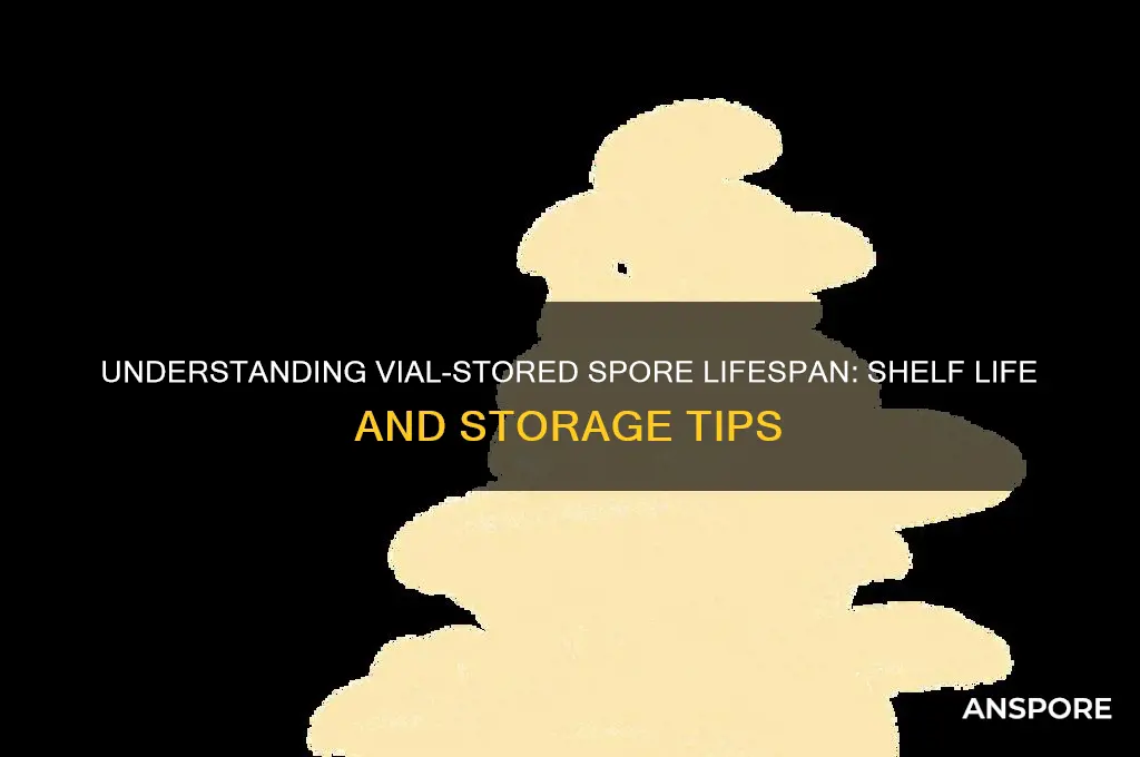 how long are spores good for in vial