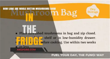 Whole Button Mushrooms: Fridge Shelf Life and Freshness Tips