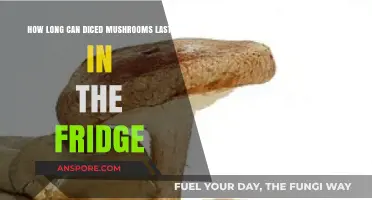 Maximizing Freshness: Diced Mushrooms' Fridge Lifespan Explained