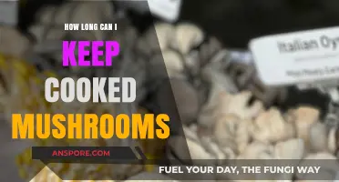 Cooked Mushrooms Storage: How Long Do They Stay Fresh?