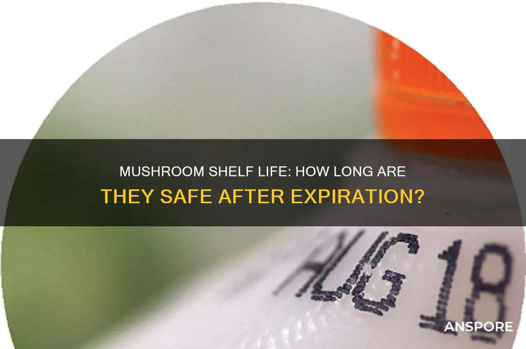 how long can mushrooms last after its expiration date