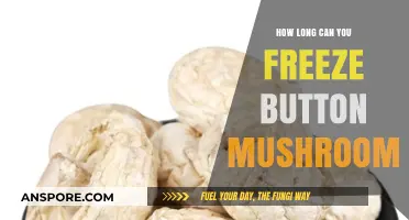 Freezing Button Mushrooms: Optimal Storage Time and Tips for Freshness