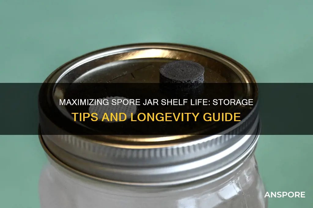 how long can you hold on to spore jars