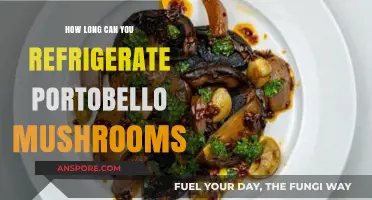 Refrigerating Portobello Mushrooms: Optimal Storage Time and Freshness Tips