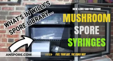 Storing Mushroom Spore Syringes: Optimal Shelf Life and Preservation Tips