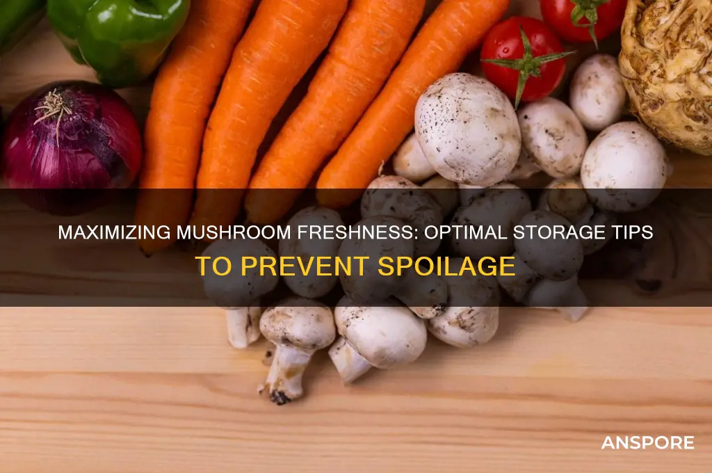 how long can you store mushrooms before it spoils