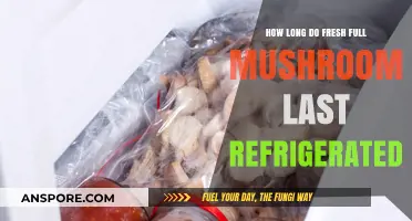 Refrigerated Fresh Full Mushrooms: Shelf Life and Storage Tips