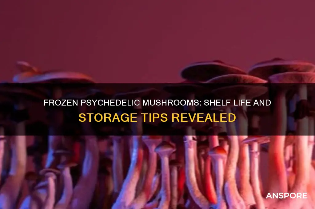 how long do frozen psychedelic mushrooms last