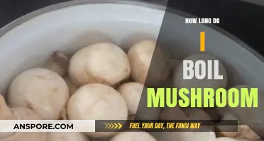 Perfectly Boiled Mushrooms: Timing Tips for Tender, Flavorful Results