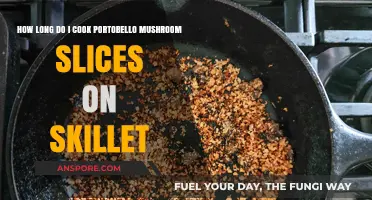 Perfectly Cooked Portobello Mushroom Slices: Skillet Time & Tips