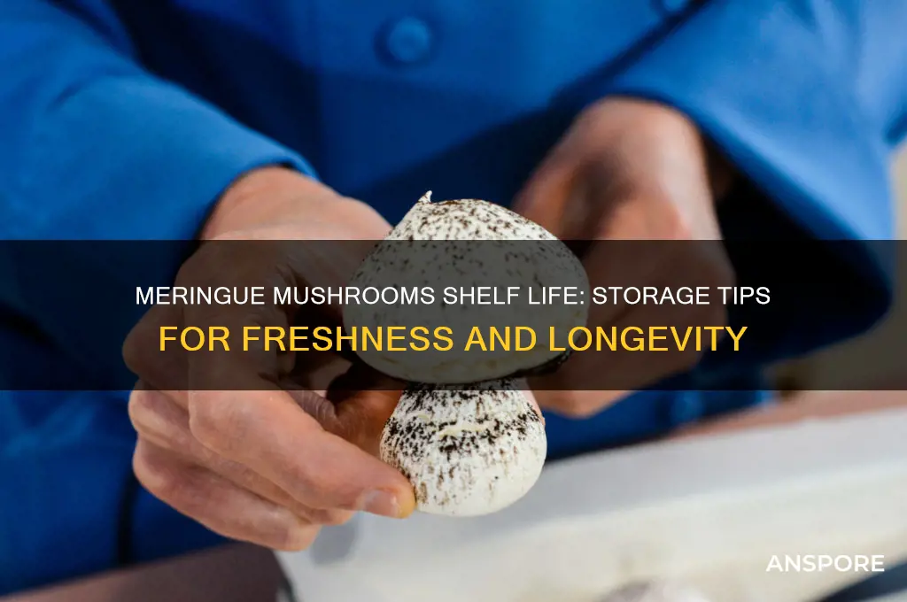 how long do meringue mushrooms last
