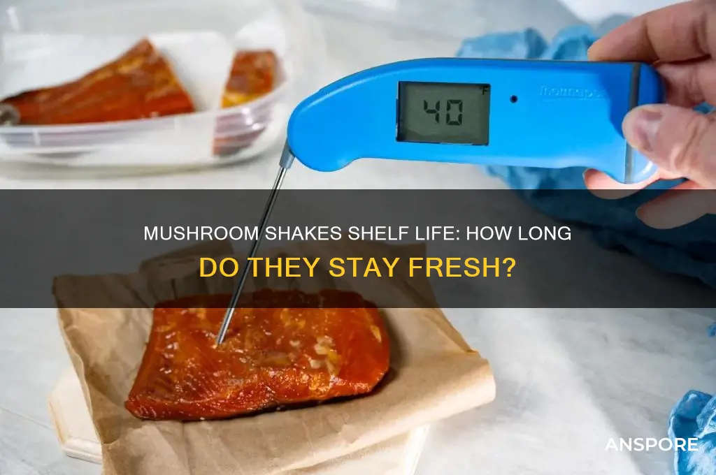 how long do mushroom shakes last
