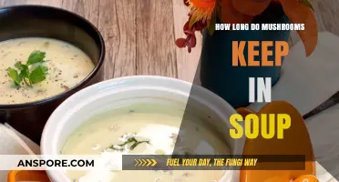 Maximizing Freshness: How Long Do Mushrooms Keep in Soup?