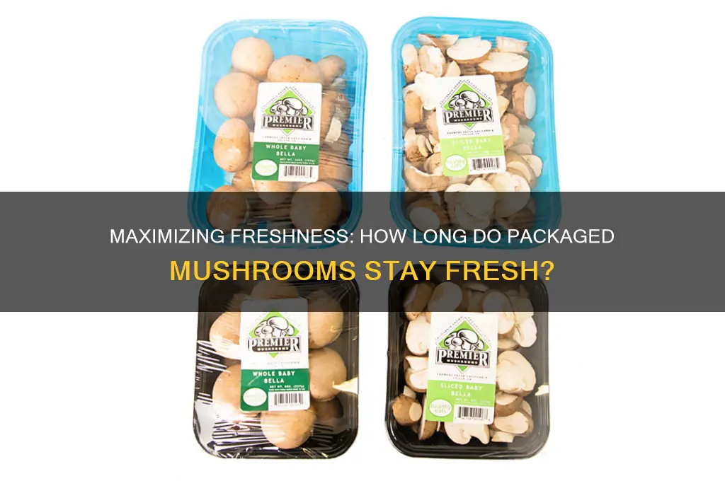 how long do packaged mushrooms stay fresh