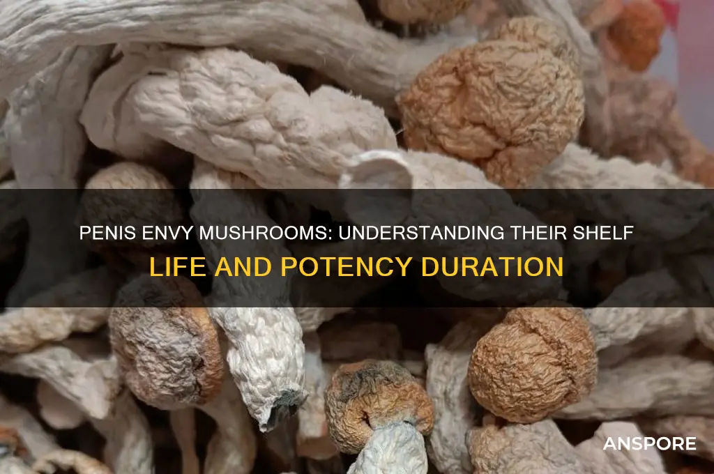 how long do penis envy mushrooms last