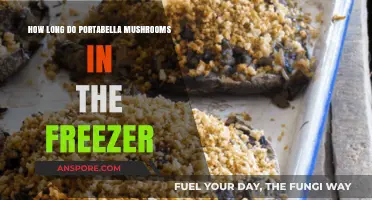 Freezing Portabella Mushrooms: Optimal Storage Time and Tips