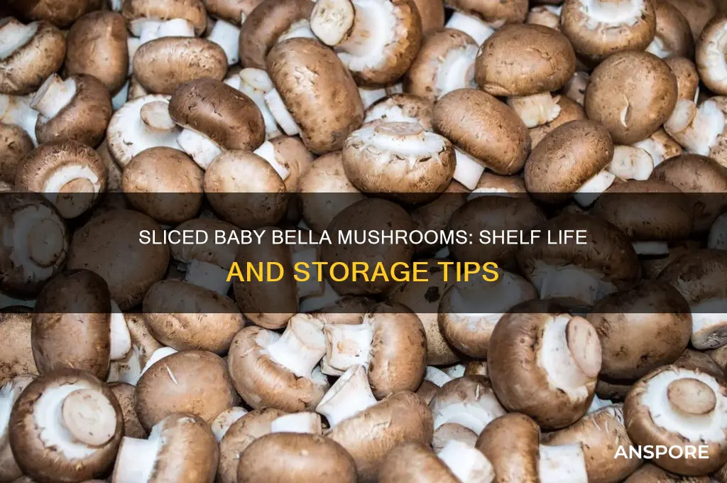 how long do sliced baby bella mushrooms last