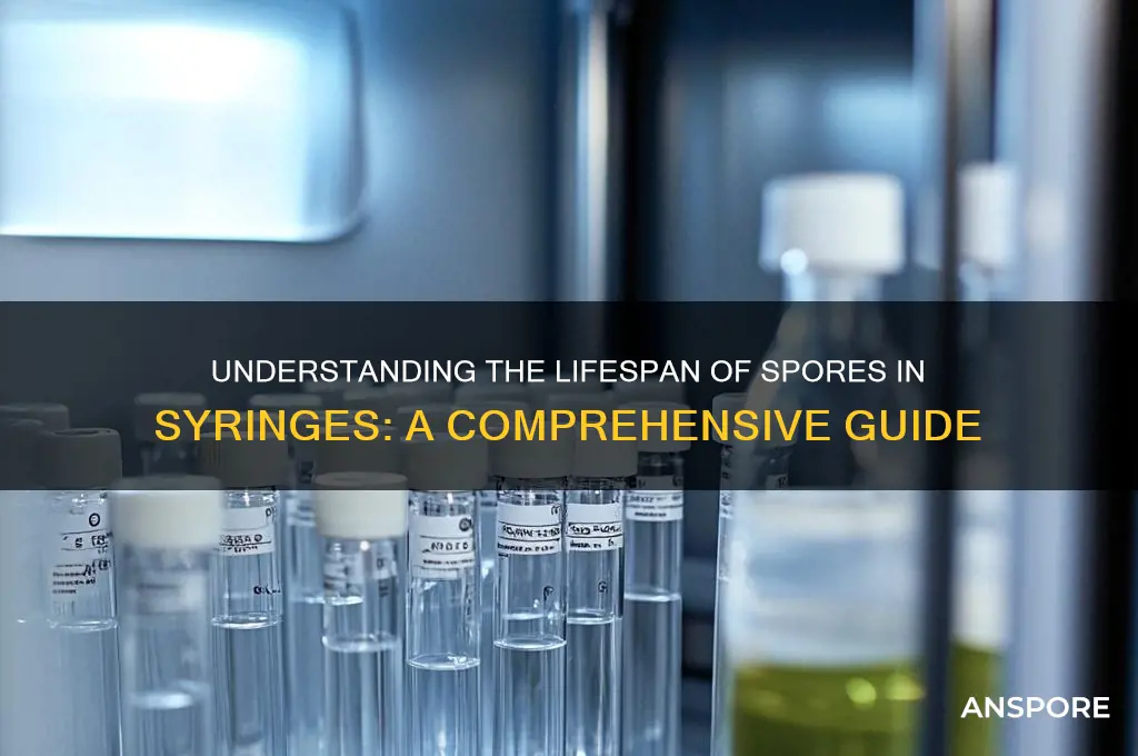 how long do spores last in syringe