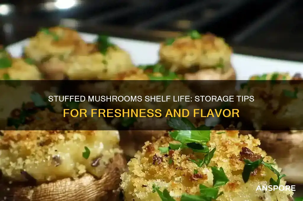 how long do stuffed mushrooms last