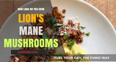 Perfectly Cooking Lion's Mane Mushrooms: Timing Tips for Optimal Texture