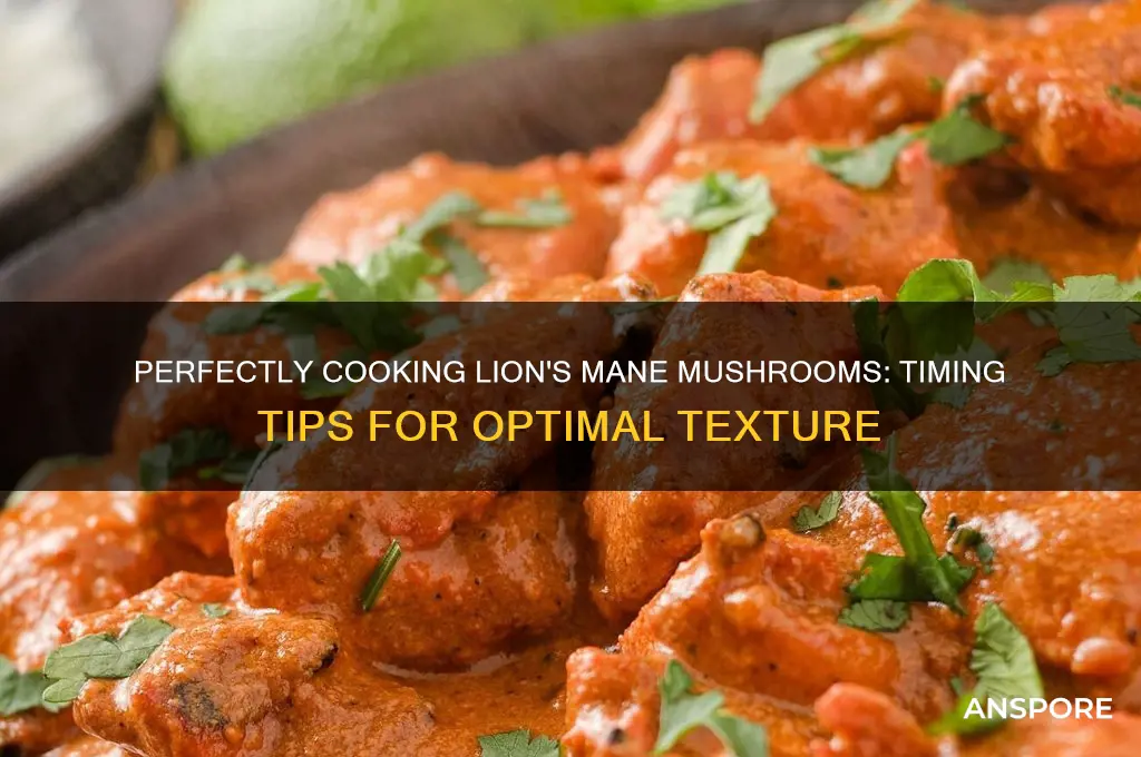 how long do you cook lion