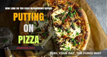 Perfect Pizza Mushrooms: Optimal Cooking Time Before Topping