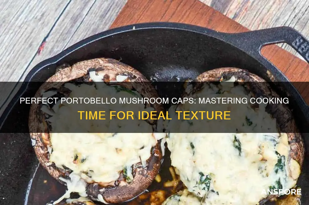 how long do you cook portobello mushroom caps