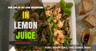 Perfectly Preserved: Optimal Lemon Juice Soak Time for Mushrooms