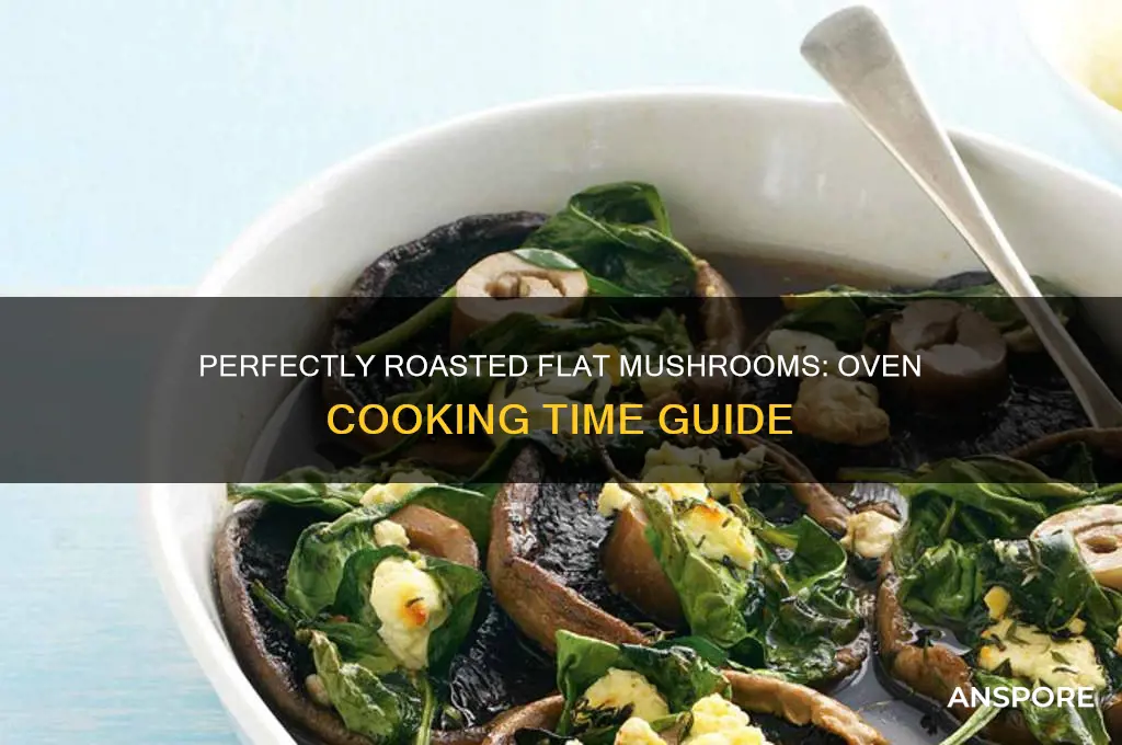how long do you oven cook flat mushrooms