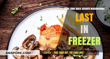 Freezing Cooked Mushrooms: Shelf Life and Storage Tips for Freshness