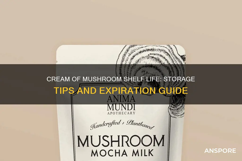 how long does cream of mushroom last