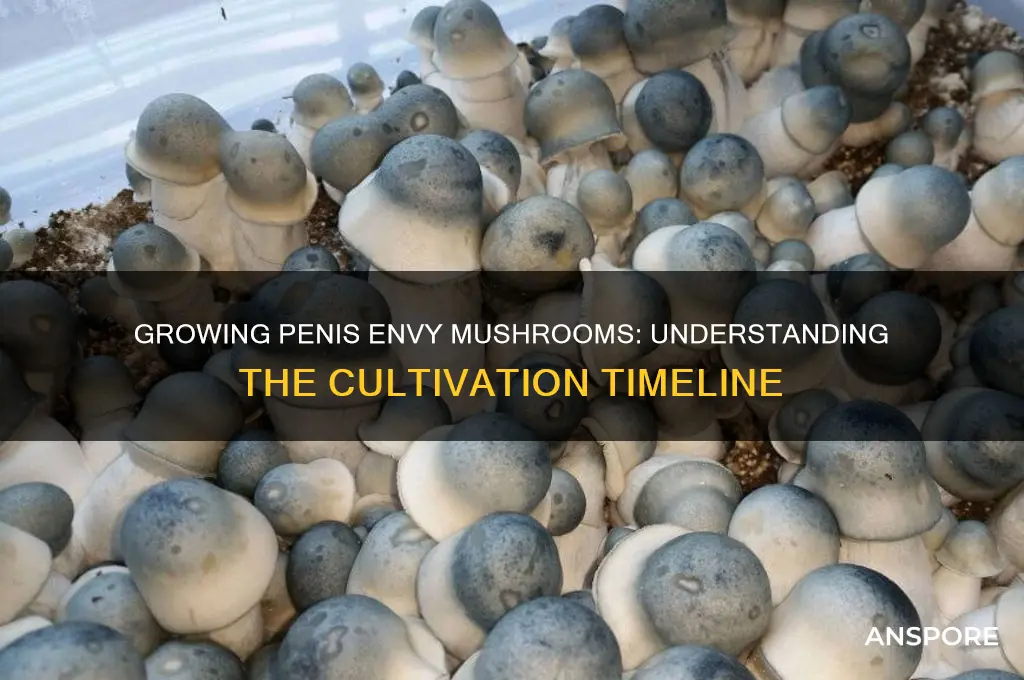 how long does it take to grow penis envy mushrooms