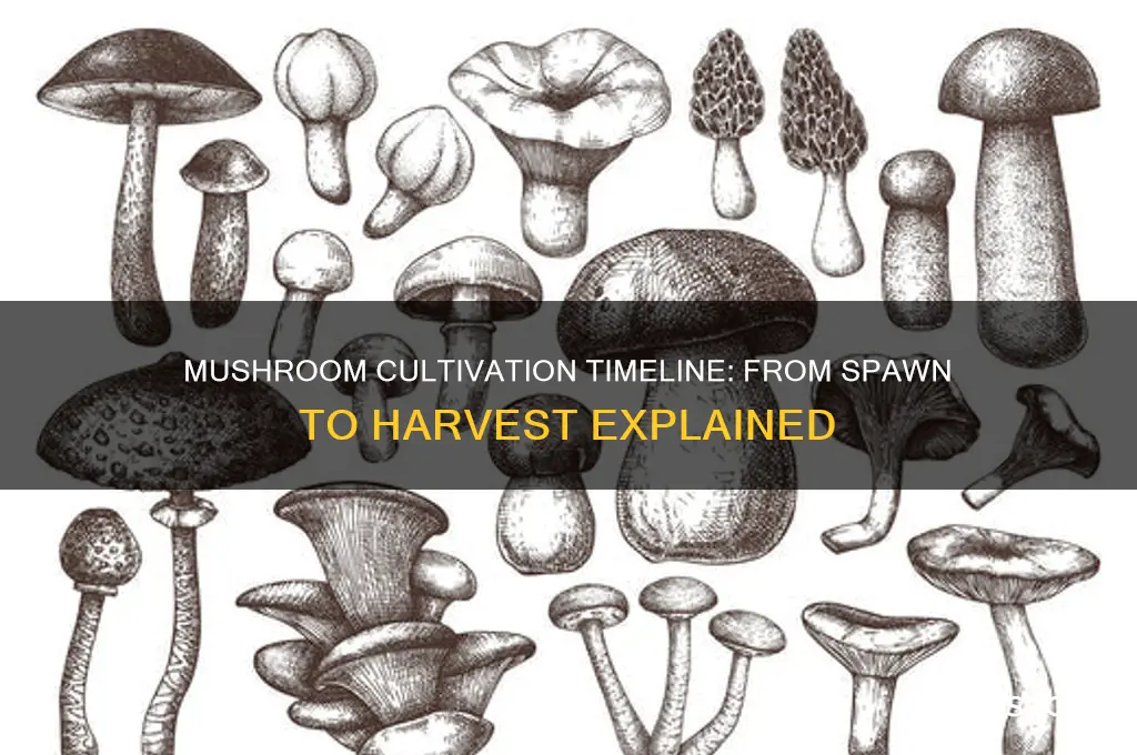 how long does mushrooms take after cultivating