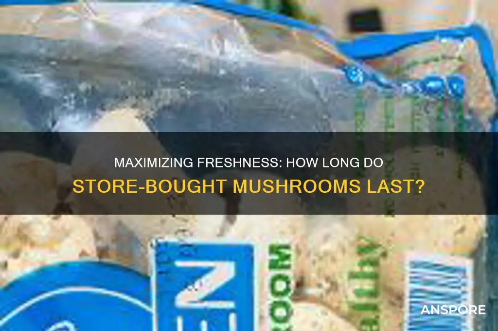 how long does store bought mushrooms last