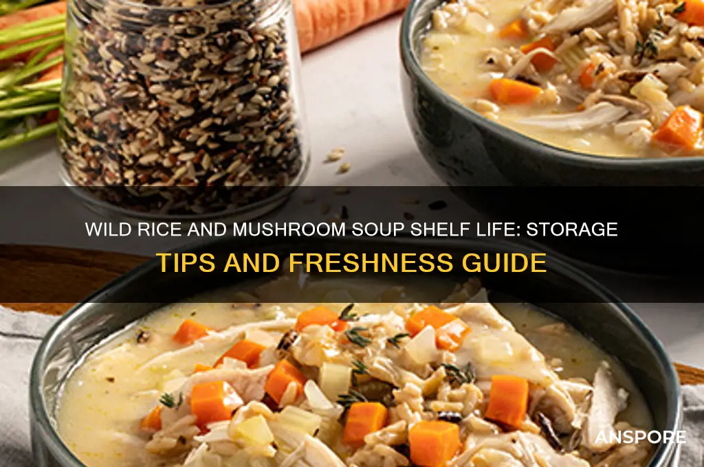 how long does wild rice and mushroom soup last