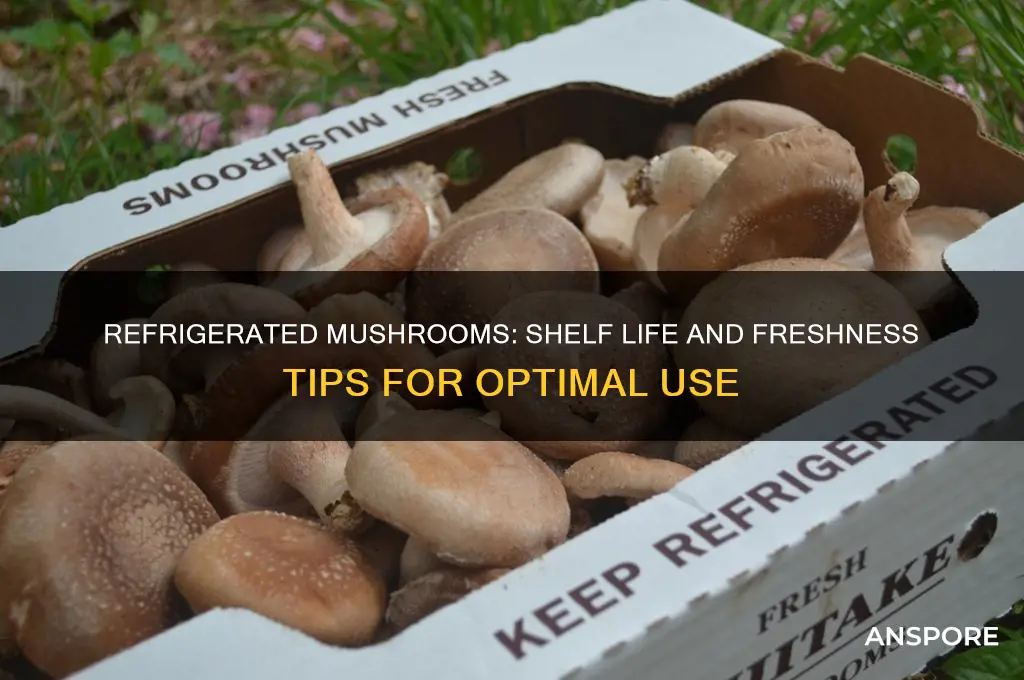 how long is a mushroom good if refridgerated