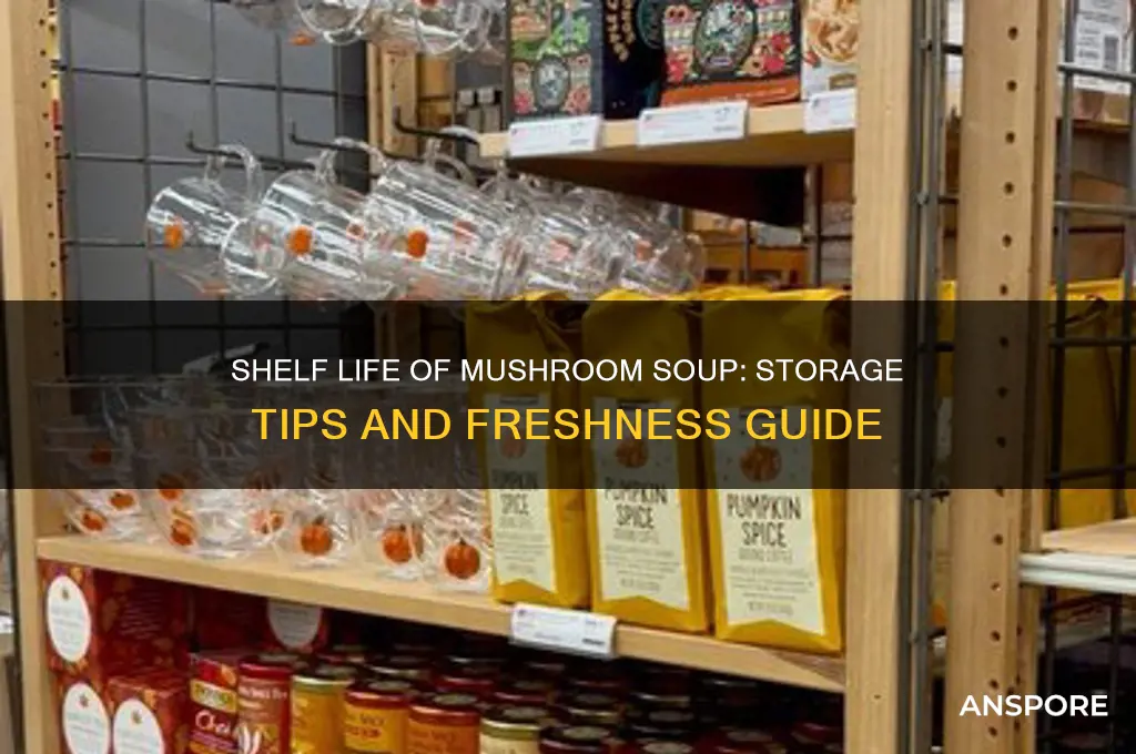 how long is mushroom soup good for