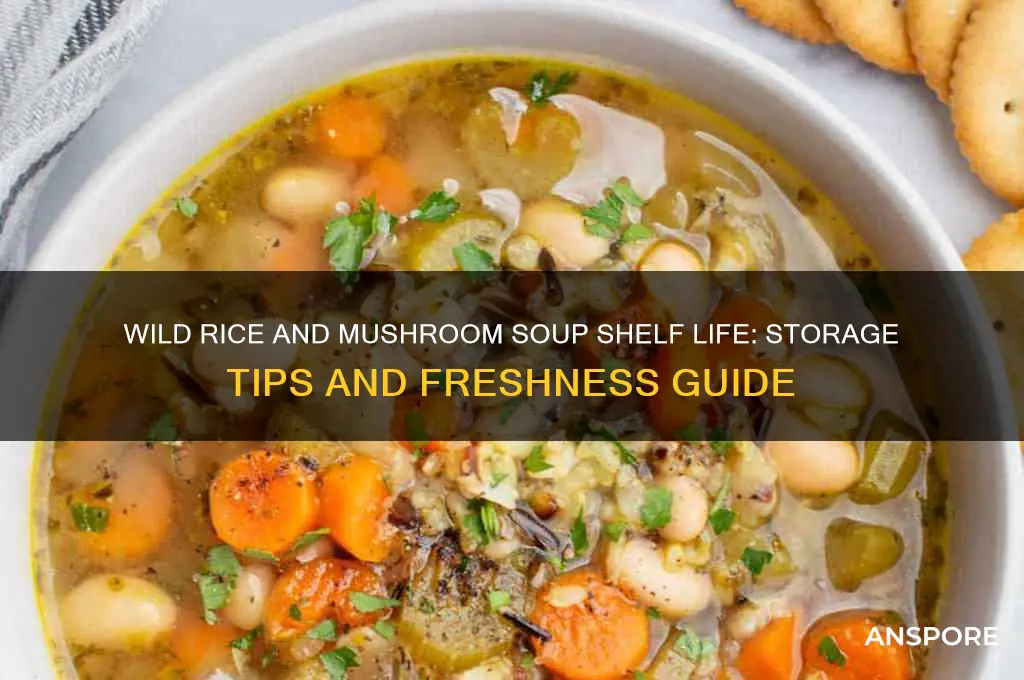 how long is wild rice and mushroom soup good for
