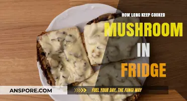 Storing Cooked Mushrooms: Optimal Fridge Shelf Life Explained