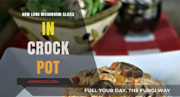 Perfectly Tender Mushroom Slices: Crock Pot Cooking Time Guide
