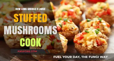 Perfectly Cooked Large Stuffed Mushrooms: Optimal Baking Time Guide