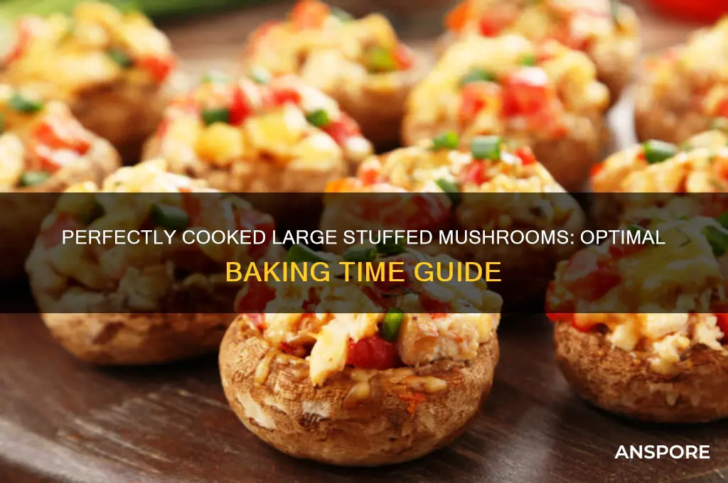 how long should 5 large stuffed mushrooms cook