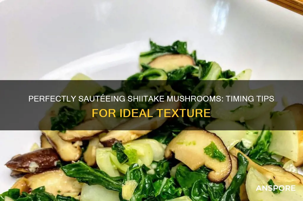 how long should a shattocy mushroom be sautade